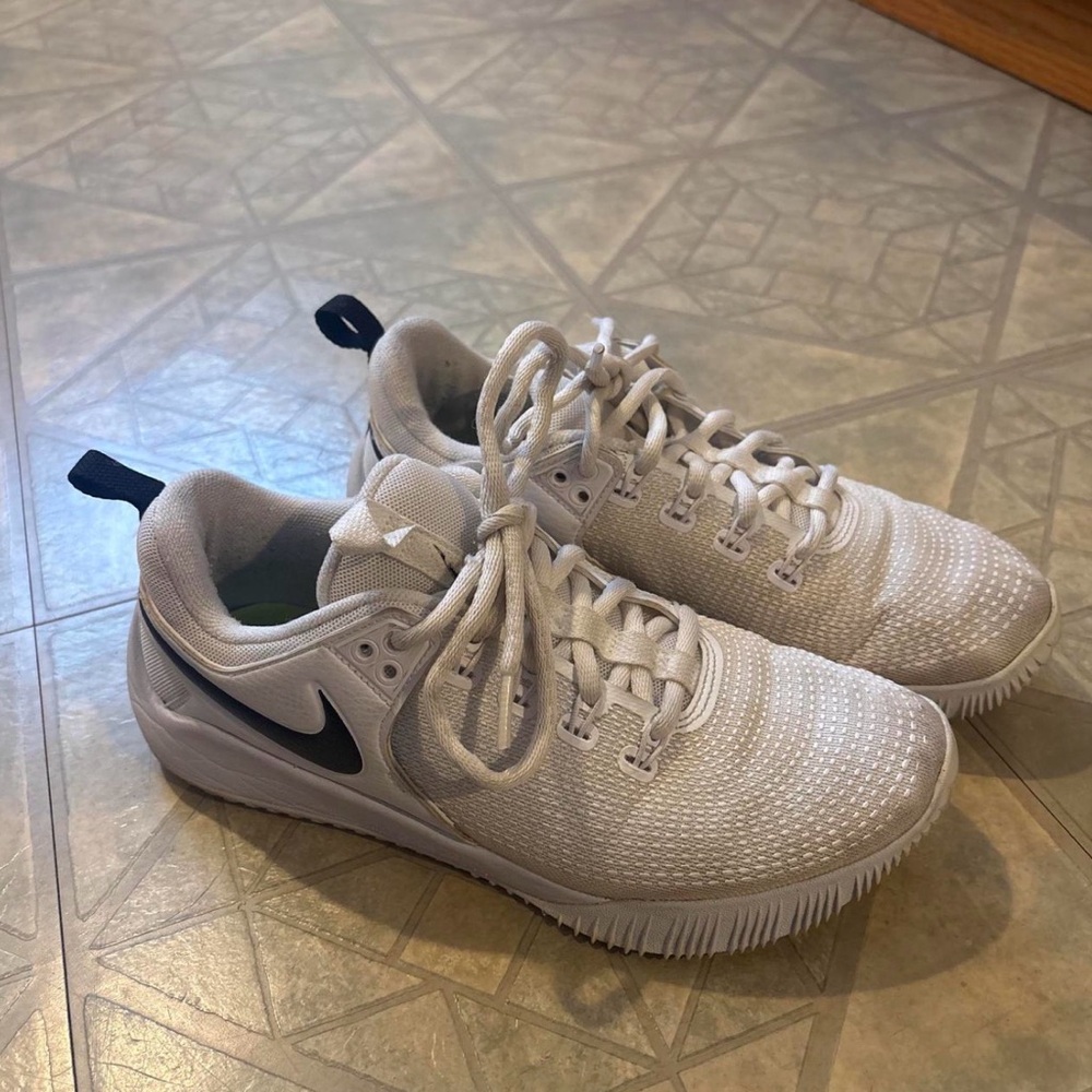 Nike White and Black Athletic Shoes